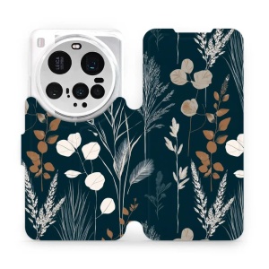 Flip pouzdro na mobil Xiaomi 15 Ultra - Mobiwear VB27S, trávy na sytě tyrkysové