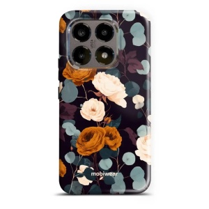 Odolný kryt na mobil Xiaomi 15T - Mobiwear Elite Pro EB25E, rezavé růže v noci