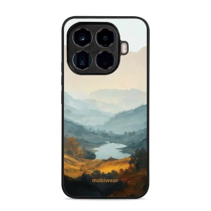 Lesklý kryt na mobil Xiaomi 15T Pro - Mobiwear Glossy GB36G, jezero v údolí