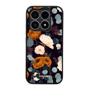 Lesklý kryt na mobil Xiaomi 17 - Mobiwear Glossy GB25G, rezavé růže v noci