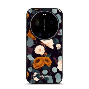 Lesklý kryt na mobil Xiaomi 17 Ultra - Mobiwear Glossy GB25G, rezavé růže v noci