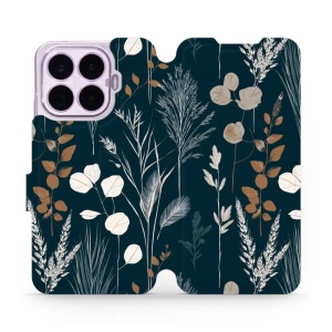 Flip pouzdro na mobil Xiaomi 17T Pro - Mobiwear VB27S, trávy na sytě tyrkysové