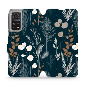 Flip pouzdro na mobil Xiaomi Mi 10T / Mi 10T Pro - Mobiwear VB27S, trávy na sytě tyrkysové