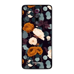 Lesklý kryt na mobil Xiaomi Mi 9T / Mi 9T Pro - Mobiwear Glossy GB25G, rezavé růže v noci