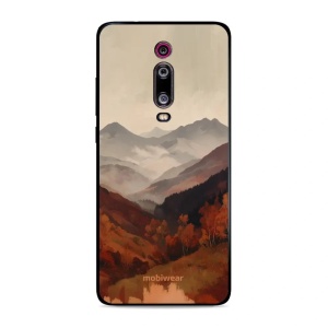 Lesklý kryt na mobil Xiaomi Mi 9T / Mi 9T Pro - Mobiwear Glossy GB35G, mlhavé údolí v horách