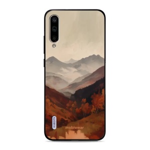 Lesklý kryt na mobil Xiaomi Mi A3 - Mobiwear Glossy GB35G, mlhavé údolí v horách
