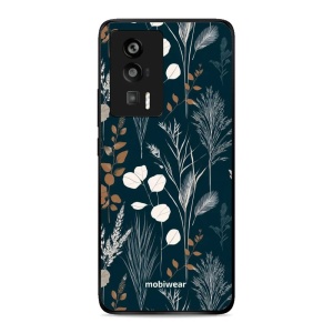 Lesklý kryt na mobil Xiaomi POCO F5 Pro - Mobiwear Glossy GB27G, trávy na sytě tyrkysové