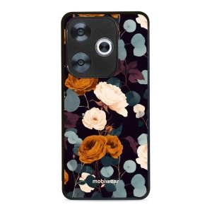 Lesklý kryt na mobil Xiaomi POCO F6 - Mobiwear Glossy GB25G, rezavé růže v noci