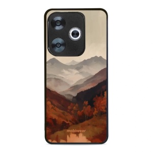 Lesklý kryt na mobil Xiaomi POCO F6 - Mobiwear Glossy GB35G, mlhavé údolí v horách