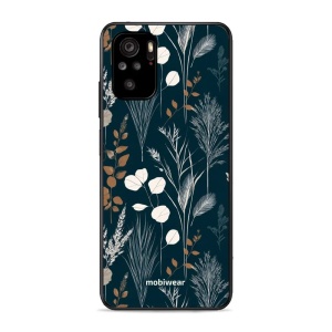 Lesklý kryt na mobil Xiaomi Redmi Note 10 / Redmi Note 10s / POCO M5s - Mobiwear Glossy GB27G, trávy na sytě tyrkysové