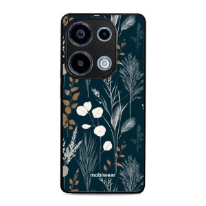 Lesklý kryt na mobil Xiaomi Redmi Note 13 Pro 4G / POCO M6 Pro - Mobiwear Glossy GB27G, trávy na sytě tyrkysové