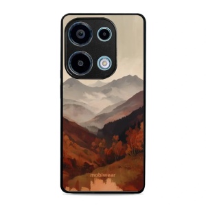 Lesklý kryt na mobil Xiaomi Redmi Note 13 Pro 4G / POCO M6 Pro - Mobiwear Glossy GB35G, mlhavé údolí v horách