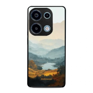 Lesklý kryt na mobil Xiaomi Redmi Note 13 Pro 4G / POCO M6 Pro - Mobiwear Glossy GB36G, jezero v údolí