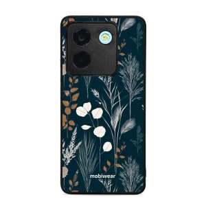 Lesklý kryt na mobil Xiaomi Redmi Note 14 5G / POCO M7 Pro 5G - Mobiwear Glossy GB27G, trávy na sytě tyrkysové