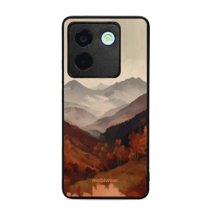 Lesklý kryt na mobil Xiaomi Redmi Note 14 5G / POCO M7 Pro 5G - Mobiwear Glossy GB35G, mlhavé údolí v horách