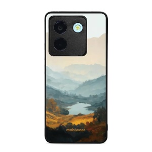 Lesklý kryt na mobil Xiaomi Redmi Note 14 5G / POCO M7 Pro 5G - Mobiwear Glossy GB36G, jezero v údolí