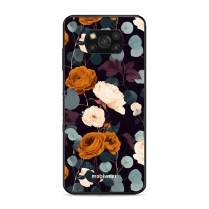 Lesklý kryt na mobil Xiaomi POCO X3 NFC / POCO X3 Pro - Mobiwear Glossy GB25G, rezavé růže v noci