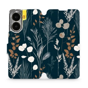 Flip pouzdro na mobil Xiaomi POCO X7 Pro - Mobiwear VB27S, trávy na sytě tyrkysové
