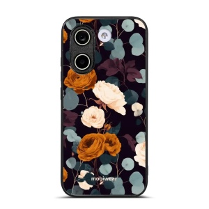 Lesklý kryt na mobil Xiaomi POCO X8 Pro - Mobiwear Glossy GB25G, rezavé růže v noci