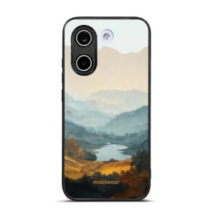 Lesklý kryt na mobil Xiaomi POCO X8 Pro - Mobiwear Glossy GB36G, jezero v údolí