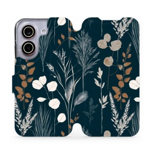 Flip pouzdro na mobil Xiaomi POCO X8 Pro - Mobiwear VB27S, trávy na sytě tyrkysové