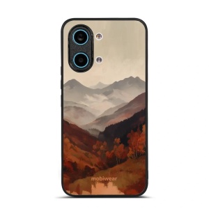Lesklý kryt na mobil Xiaomi POCO X8 Pro Max - Mobiwear Glossy GB35G, mlhavé údolí v horách