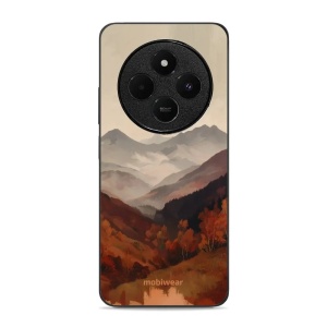 Lesklý kryt na mobil Xiaomi Redmi 14C / Poco C75 - Mobiwear Glossy GB35G, mlhavé údolí v horách