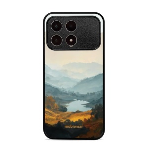 Lesklý kryt na mobil Xiaomi Poco F8 Pro - Mobiwear Glossy GB36G, jezero v údolí