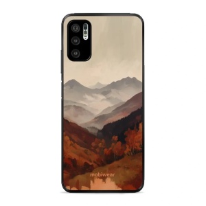 Lesklý kryt na mobil Xiaomi Redmi Note 10 5G / Poco M3 Pro 5G - Mobiwear Glossy GB35G, mlhavé údolí v horách
