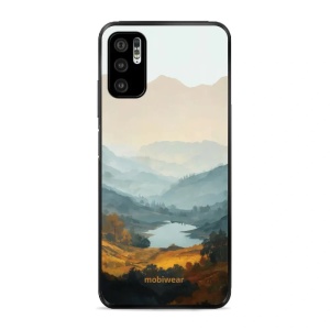 Lesklý kryt na mobil Xiaomi Redmi Note 10 5G / Poco M3 Pro 5G - Mobiwear Glossy GB36G, jezero v údolí