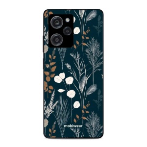 Lesklý kryt na mobil Xiaomi Poco X5 Pro 5G - Mobiwear Glossy GB27G, trávy na sytě tyrkysové
