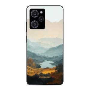 Lesklý kryt na mobil Xiaomi Poco X5 Pro 5G - Mobiwear Glossy GB36G, jezero v údolí