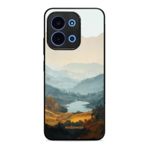 Lesklý kryt na mobil Xiaomi Redmi 15C 4G - Mobiwear Glossy GB36G, jezero v údolí