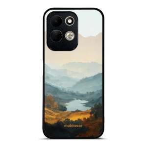 Lesklý kryt na mobil Xiaomi Redmi 17 5G - Mobiwear Glossy GB36G, jezero v údolí