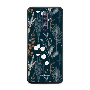Lesklý kryt na mobil Xiaomi Redmi 9 - Mobiwear Glossy GB27G, trávy na sytě tyrkysové