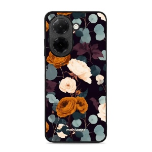 Lesklý kryt na mobil Xiaomi Redmi A5 - Mobiwear Glossy GB25G, rezavé růže v noci