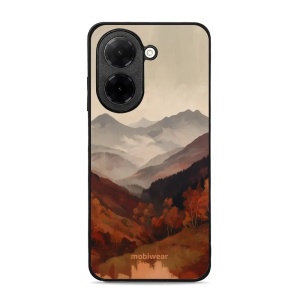 Lesklý kryt na mobil Xiaomi Redmi A5 - Mobiwear Glossy GB35G, mlhavé údolí v horách