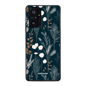 Lesklý kryt na mobil Xiaomi Redmi Note 10 Pro - Mobiwear Glossy GB27G, trávy na sytě tyrkysové