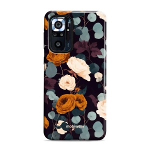 Odolný kryt na mobil Xiaomi Redmi Note 10 Pro - Mobiwear Elite Pro EB25E, rezavé růže v noci