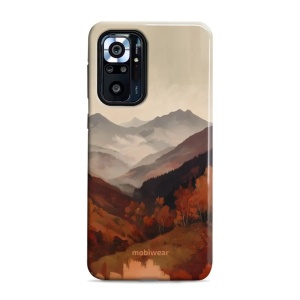 Odolný kryt na mobil Xiaomi Redmi Note 10 Pro - Mobiwear Elite Pro EB35E, mlhavé údolí v horách