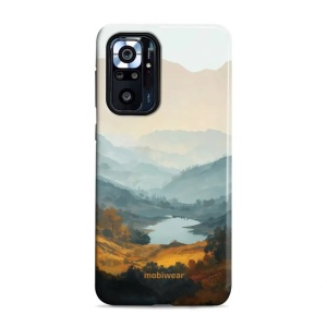 Odolný kryt na mobil Xiaomi Redmi Note 10 Pro - Mobiwear Elite Pro EB36E, jezero v údolí