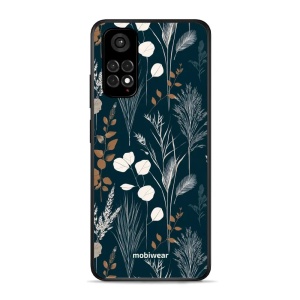 Lesklý kryt na mobil Xiaomi Redmi Note 11 / Redmi Note 11S - Mobiwear Glossy GB27G, trávy na sytě tyrkysové