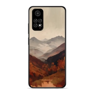 Lesklý kryt na mobil Xiaomi Redmi Note 11 / Redmi Note 11S - Mobiwear Glossy GB35G, mlhavé údolí v horách