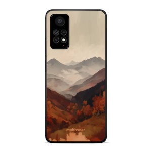 Lesklý kryt na mobil Xiaomi Redmi Note 12 Pro 4G - Mobiwear Glossy GB35G, mlhavé údolí v horách