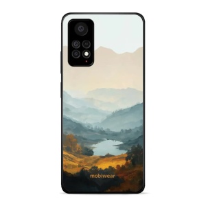 Lesklý kryt na mobil Xiaomi Redmi Note 12 Pro 4G - Mobiwear Glossy GB36G, jezero v údolí
