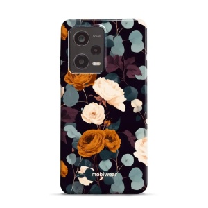 Odolný kryt na mobil Xiaomi Redmi Note 12 Pro 5G - Mobiwear Elite Pro EB25E, rezavé růže v noci