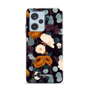 Odolný kryt na mobil Xiaomi Redmi Note 12 Pro Plus 5G - Mobiwear Elite Pro EB25E, rezavé růže v noci