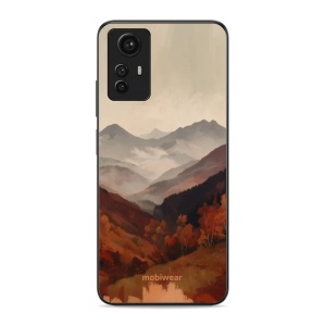 Lesklý kryt na mobil Xiaomi Redmi Note 12s - Mobiwear Glossy GB35G, mlhavé údolí v horách