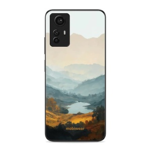 Lesklý kryt na mobil Xiaomi Redmi Note 12s - Mobiwear Glossy GB36G, jezero v údolí
