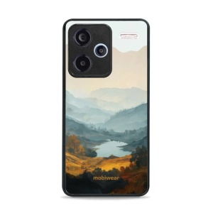 Lesklý kryt na mobil Xiaomi Redmi Note 13 Pro Plus - Mobiwear Glossy GB36G, jezero v údolí
